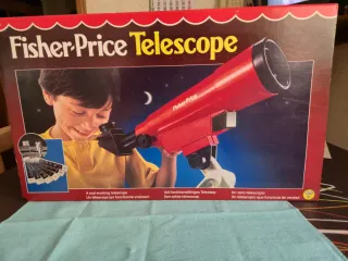 Telescopio Fisher-Price Años 80/90