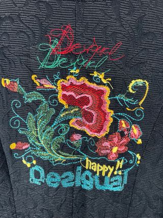 Desigual Cappotto Donna Nero Taglia S