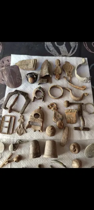 Lote de antigüedades variadas