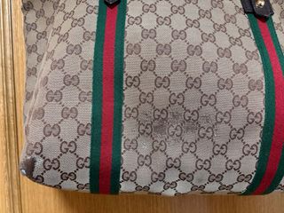 Bolso Tote Gucci Beige Multicolor