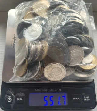 Lote de monedas españolas