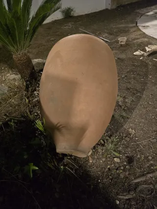 Vasija de terracota grande