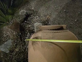 Vasija de terracota grande