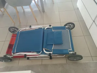 Tumbonas con ruedas (2 unidades)