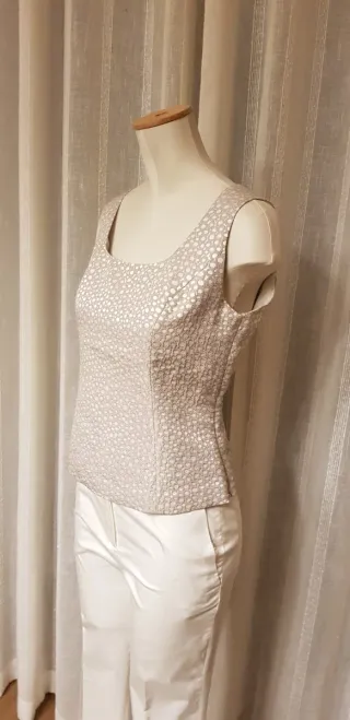 Top Caramelo Beige Talla 40