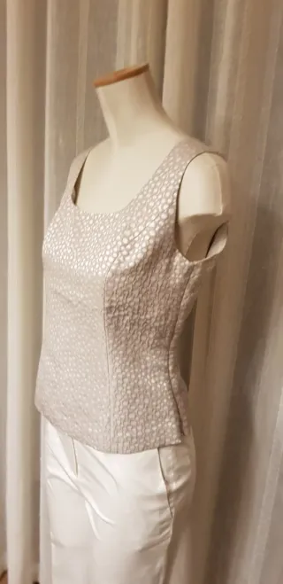Top Caramelo Beige Talla 40