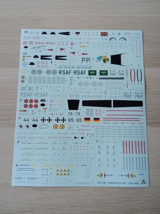 TORNADO GR.1/IDS GULF WAR ITALERI MAQUETA 1/48