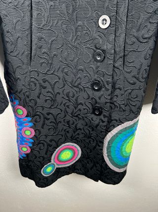 Desigual Cappotto Donna Nero Taglia S