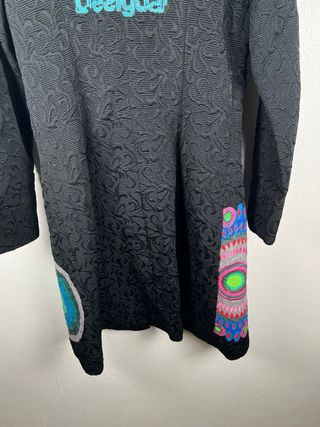 Desigual Cappotto Donna Nero Taglia S