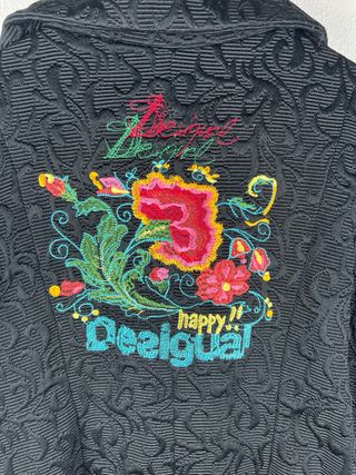 Desigual Cappotto Donna Nero Taglia S