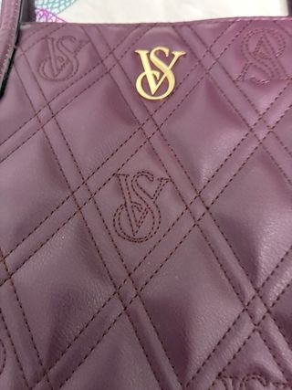 Bolso Tote Victoria's Secret Morado