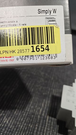 Vemer VE513800 Simply Interruptor Horario Digital