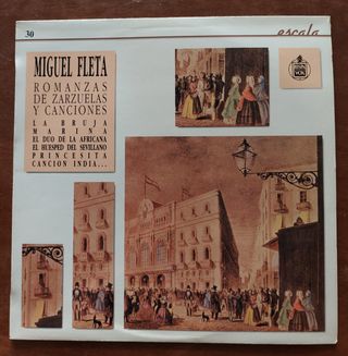 Vinilo Hispavox: Miguel Fleta - Romanzas Zarzuela