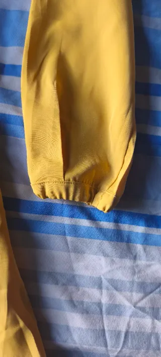 Vestido camisero SHEIN amarillo