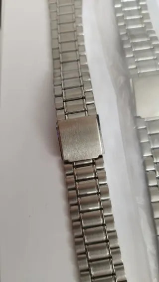 Lote de 5 Brazaletes de acero terminal 0.9mm, 20mm