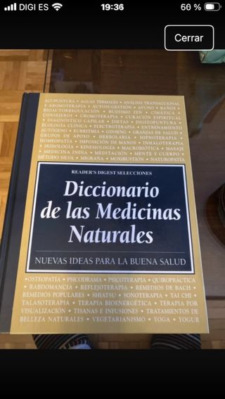 Diccionario de medicinas naturales