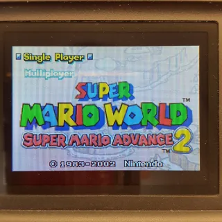 Super Mario Advance 2 GBA