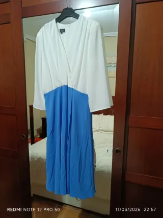 Vestido Fiesta Elegante Midi Aneus