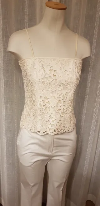 Top bordado Miguel de Luna T40