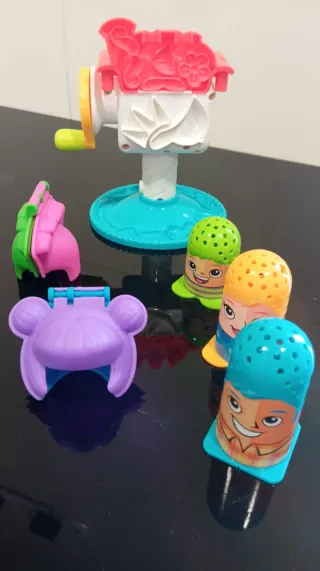 Set de Juguetes Play Doh: Bomberos, pelos y cocina