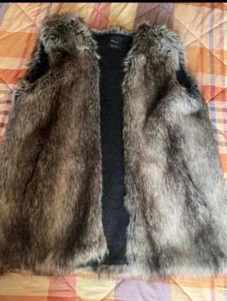 Gilet Zara pelliccia sintetica