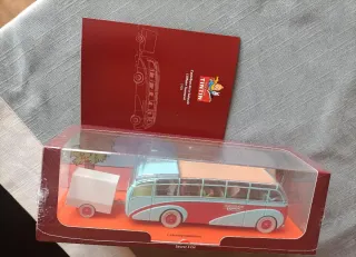 Tintín Autobús Bus de la Swissair Asunto Tornasol