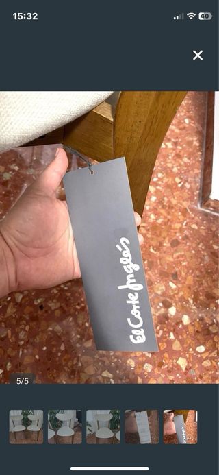 Sillas de cocina, comedor ... beige y madera