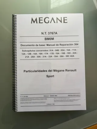 Manual Taller Renault Megane 2 Sport RS R26 R25