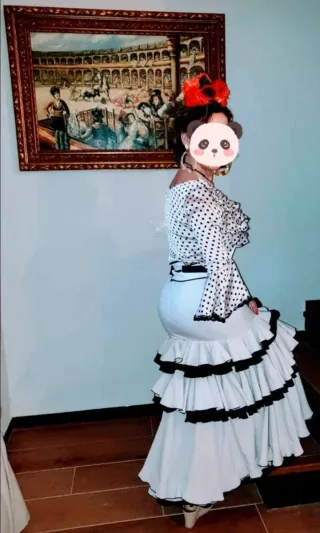 Falda flamenca mas blusa