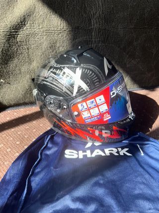Casco Moto Shark D-Skwal 3 Negro talla M