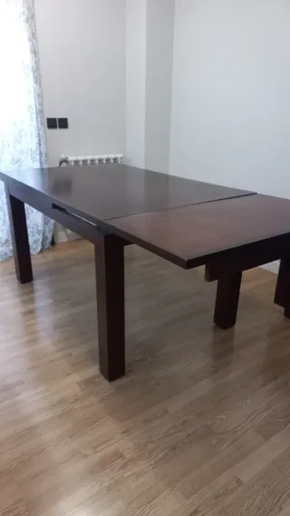 Mesa comedor extensible madera 90x140/190/240