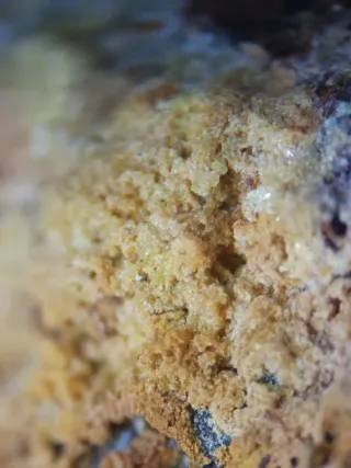 Calcioferrita e Hidroxilapatito Mineral