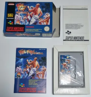 🇪🇺🇪🇦 Fatal Fury Special Snes Super Nintendo