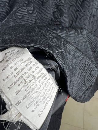 Desigual Cappotto Nero Elegante Donna Tg L