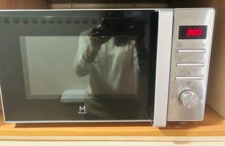 Microondas M Plateado