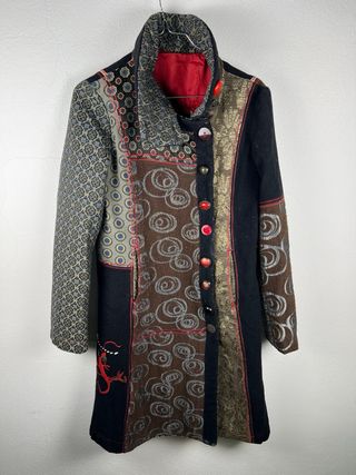 Desigual Cappotto Donna M Patchwork