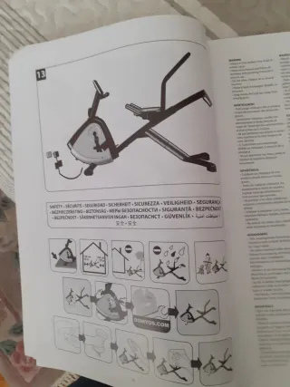 Bicicleta Estática Reclinable VA530 DOMYOS