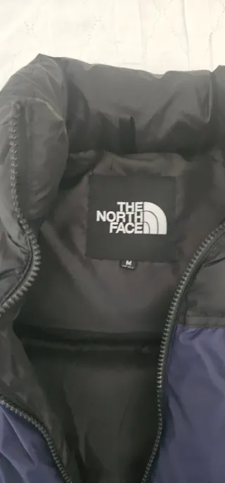 The North Face Chaleco Negro y Azul