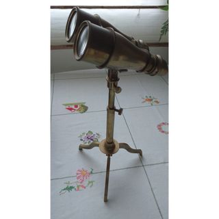 Reproducción Binocular Antiguo época Victoriana