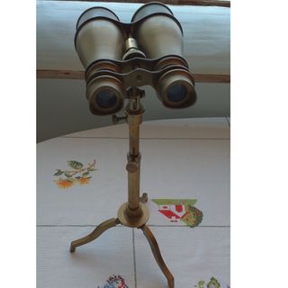 Reproducción Binocular Antiguo época Victoriana