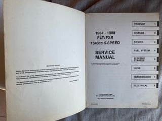 Manual Servicio Harley Davidson FLT/FXR 84-89