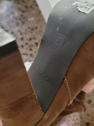 Botas altas de ante mujer