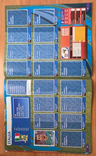 Álbum Panini Mundial Sudáfrica 2010 FIFA