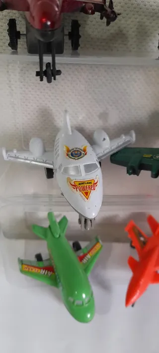 Modellini Aerei Giocattolo Vintage - Lotto 6 Pezzi