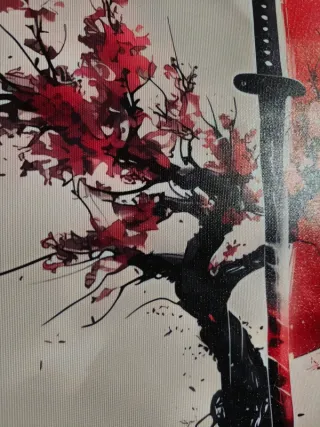 Quadro Japonês Hanzo Story 50x40cm