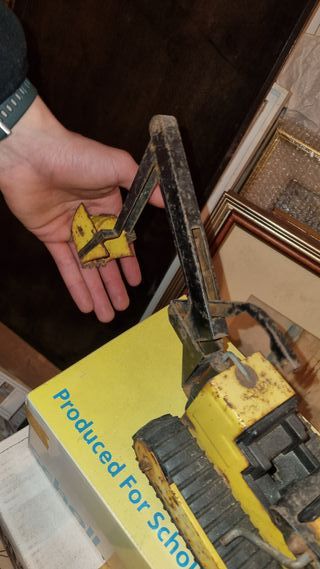 Escavatore Tonka Vintage Acciaio Pressato