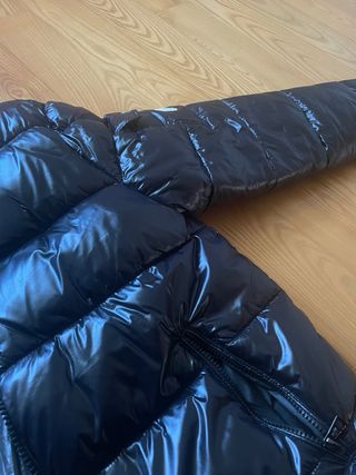 Casaco Moncler Oversize Preto Tamanho L