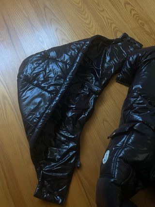 Casaco Moncler Oversize Preto Tamanho L