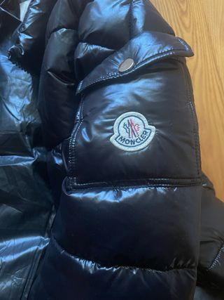 Casaco Moncler Oversize Preto Tamanho L