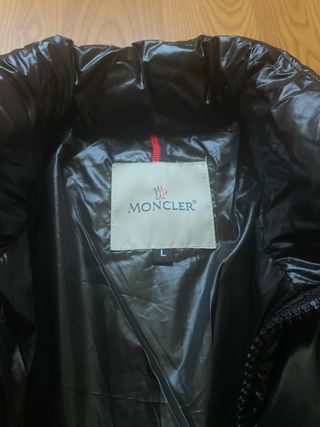 Casaco Moncler Oversize Preto Tamanho L
